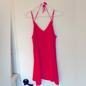 Hot Pink Halter Dress🔥